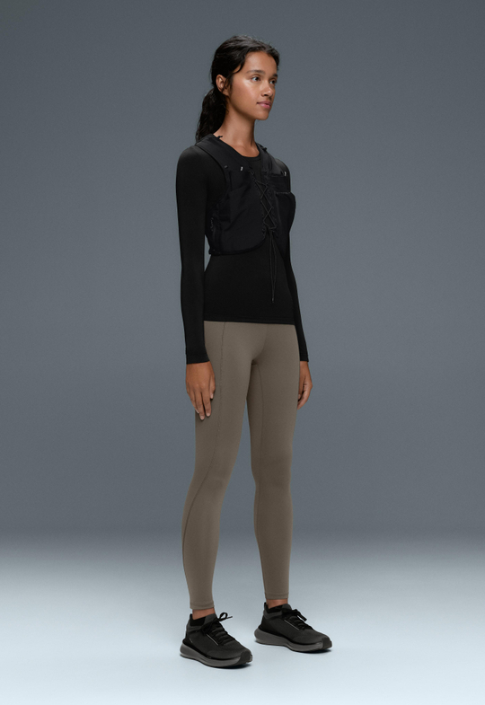 Oysho Футболка seamless base layers, черный