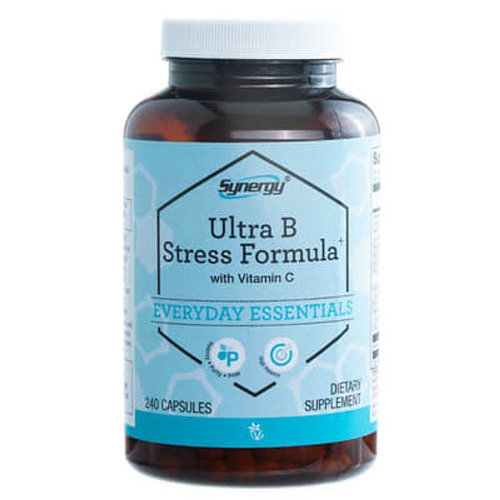 Vitacost, Ultra B Stress, добавка с витаминами группы B и витамином C, 240 капсул