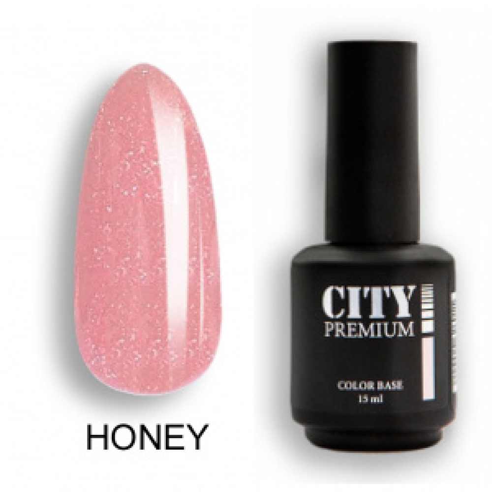 CITY-NAIL Premium Color Base Honey 15мл.