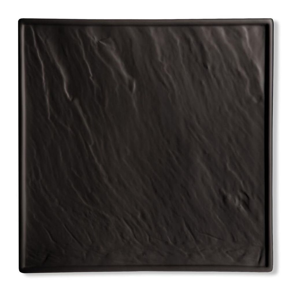 Блюдо квадратное 25*25 см Organic Black фарфор P.L. Proff Cuisine [3]
