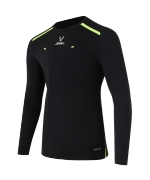 Футболка судейская с длинным рукавом DIVISION PerFormDRY Referee LS Tee, черный