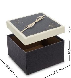 Packing Symphony WF-81-A Набор коробок из 3шт «Квадрат» цв.графитовый