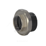 Муфта НПВХ разъемная Дн 63х2" серая ВР под клеевое соединение Aquaviva AQVBBD63F
