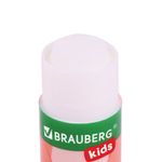 Клей-карандаш "Зверята: кошка, мышка, хрюшка", 9 г, фигурный колпачок, BRAUBERG KIDS, 271138