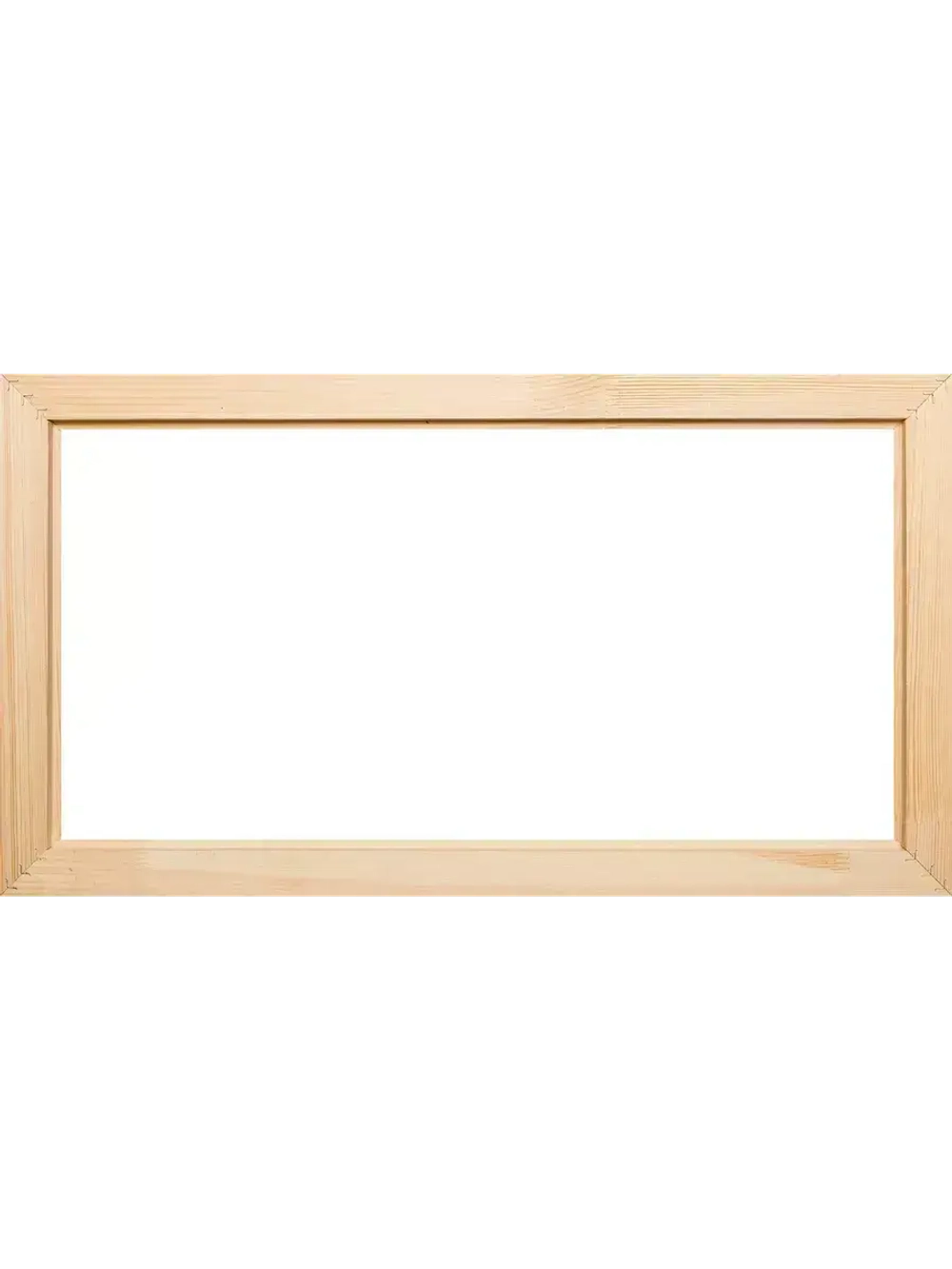 Деревянная рама 30x65 для картин на подрамнике сеч. 40x18