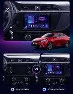 Магнитола для KIA Rio 4, Rio X 2020-2022, Solaris KRS/KRX (без штатной КЗВ, рамка глянец) - FarCar S500-TS20 монитор 9.5" 2K QLED на Android 14, Быстрейшая, CarPlay, 4G SIM-слот