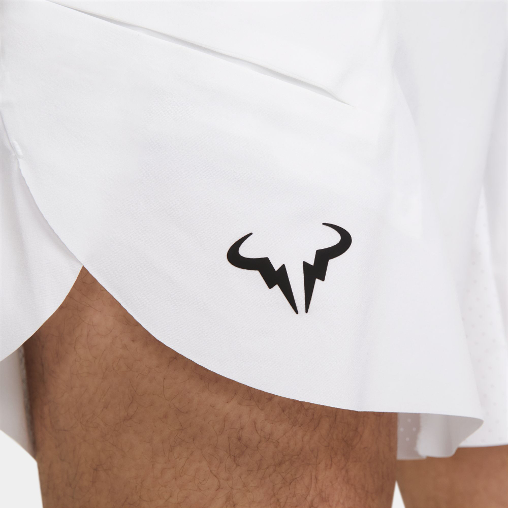 Мужские теннисные шорты Nike Dri-Fit RAFA MNK 7in Shorts Men - White