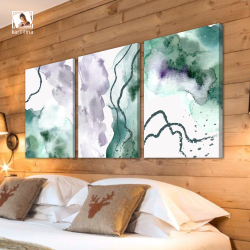 Картина karTTina "Черное древо", 150 см х 70 см