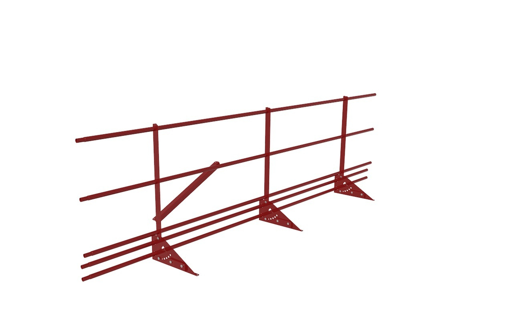 Кровельное ограждение Fachmann KO/SK/SN-800-3-3000 Фальцевый крепеж RAL