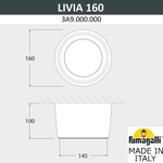 Накладной светильник Fumagalli LIVIA 160 3A9.000.000.AXD1L