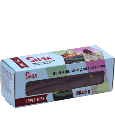 Лакомство для грызунов Snax Daily Ветви яблони 60гр.