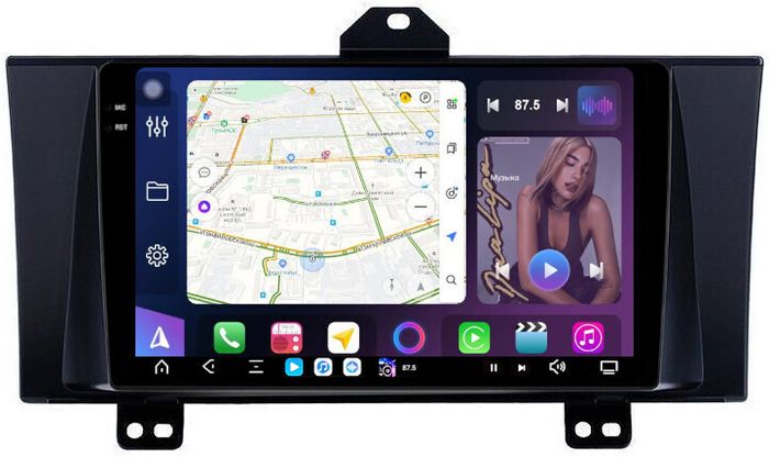 Магнитола для Honda Elysion 2004-2013 - FarCar S500-TS20 монитор 9.5" 2K QLED на Android 14, Быстрейшая, CarPlay, 4G SIM-слот