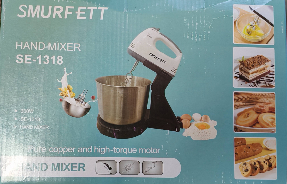 Миксер с чашей Smurfett se-1318.