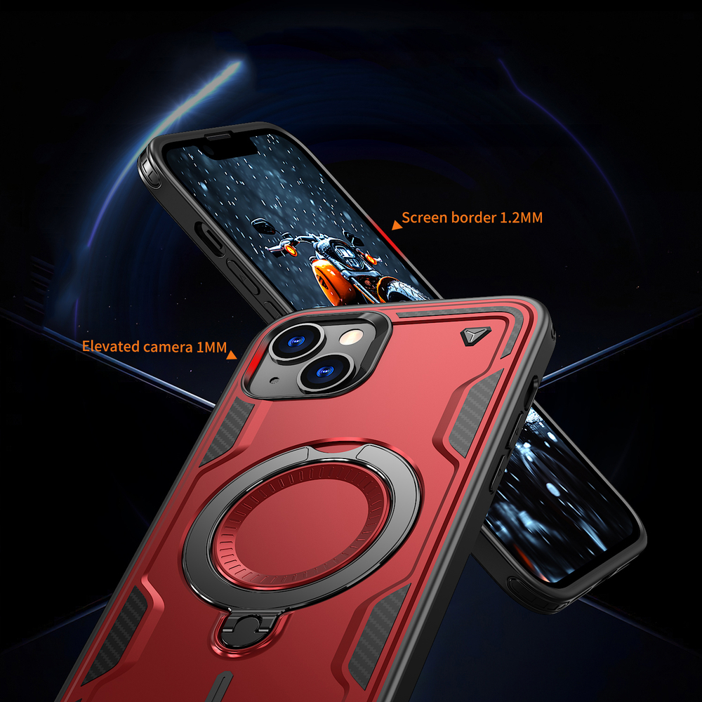 Чехол Magneto Case с кольцом для iPhone 14 Plus
