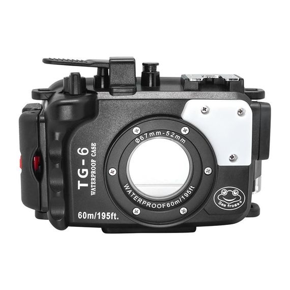 Подводный бокс Sea Frogs для Olympus Tough TG-6 черный