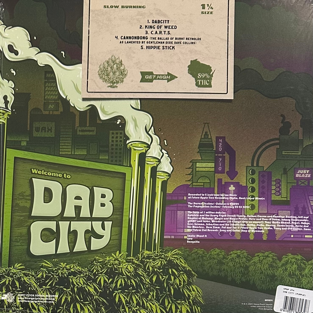 Bongzilla - Dab City (Италия 2023г.)