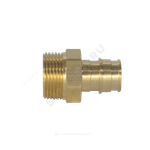 Муфта для PE-X труб радиальная латунь Дн 20х1/2" НР РОС