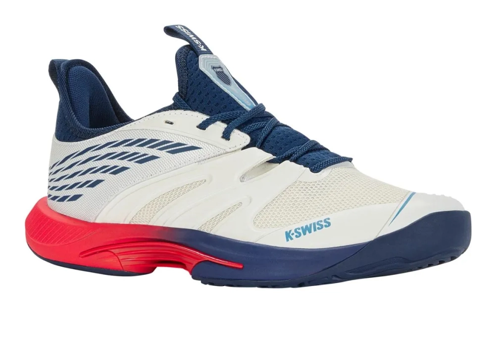 Теннисные кроссовки K-Swiss Speed Trac - blanc de blanc/blue opal/lollipop