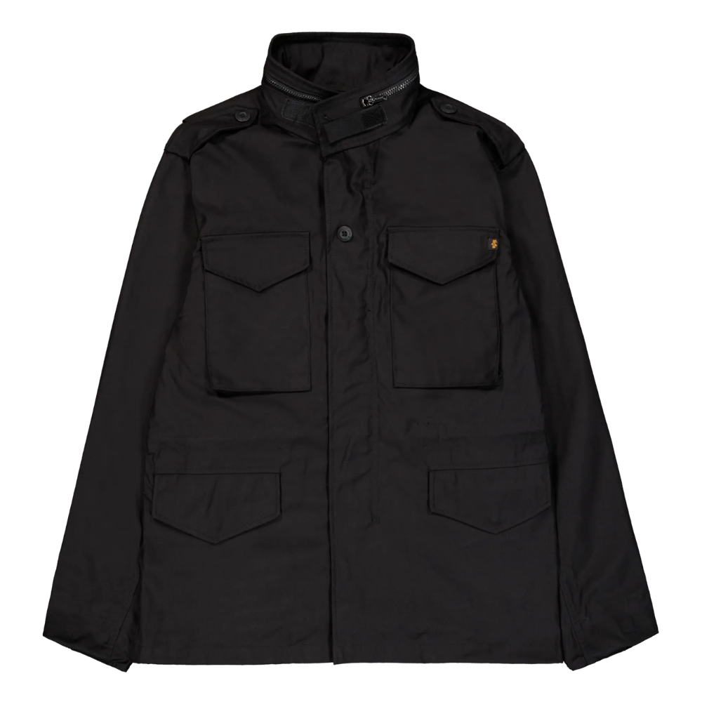 Куртка Alpha Industries Studio M-65 Field Jacket Black (Черная)