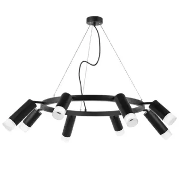 Люстра подвесная 8*GU10 LR0183748741 черный Rullo Lightstar