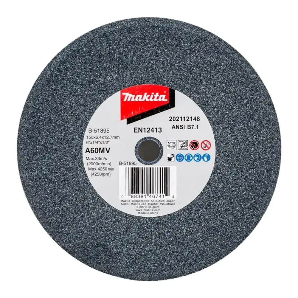 Точильный круг 150x6,4x12,7 Makita B-51895