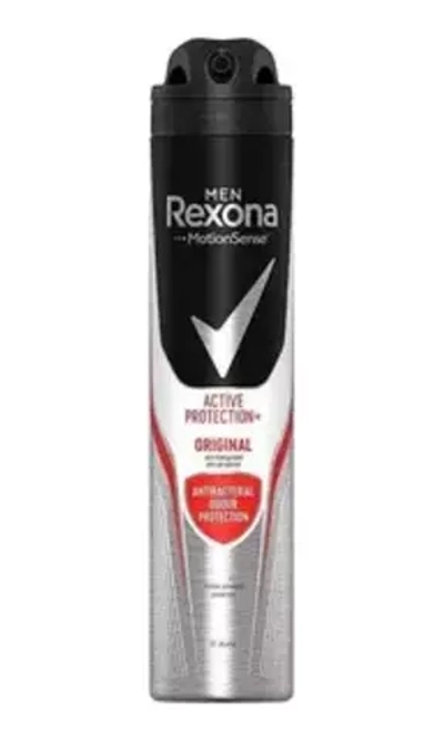 REXONA 200 мл Дезодорант муж.спрей ACTIVE PROTECTION ORIGINAL/АНТИБАКТЕРИАЛЬНЫЙ ЭФФЕКТ*6 eng