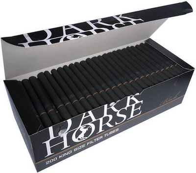 Гильзы для сигарет "Dark Horse" Black 5х200шт (Комплект)