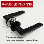 Ручка Rucetti RAP 26 SLIM-R BL черная