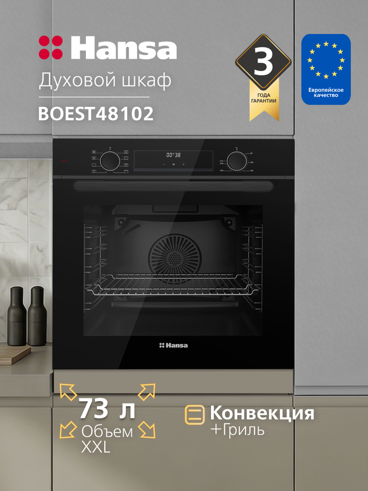 Духовой шкаф электрический Hansa BOEST48102