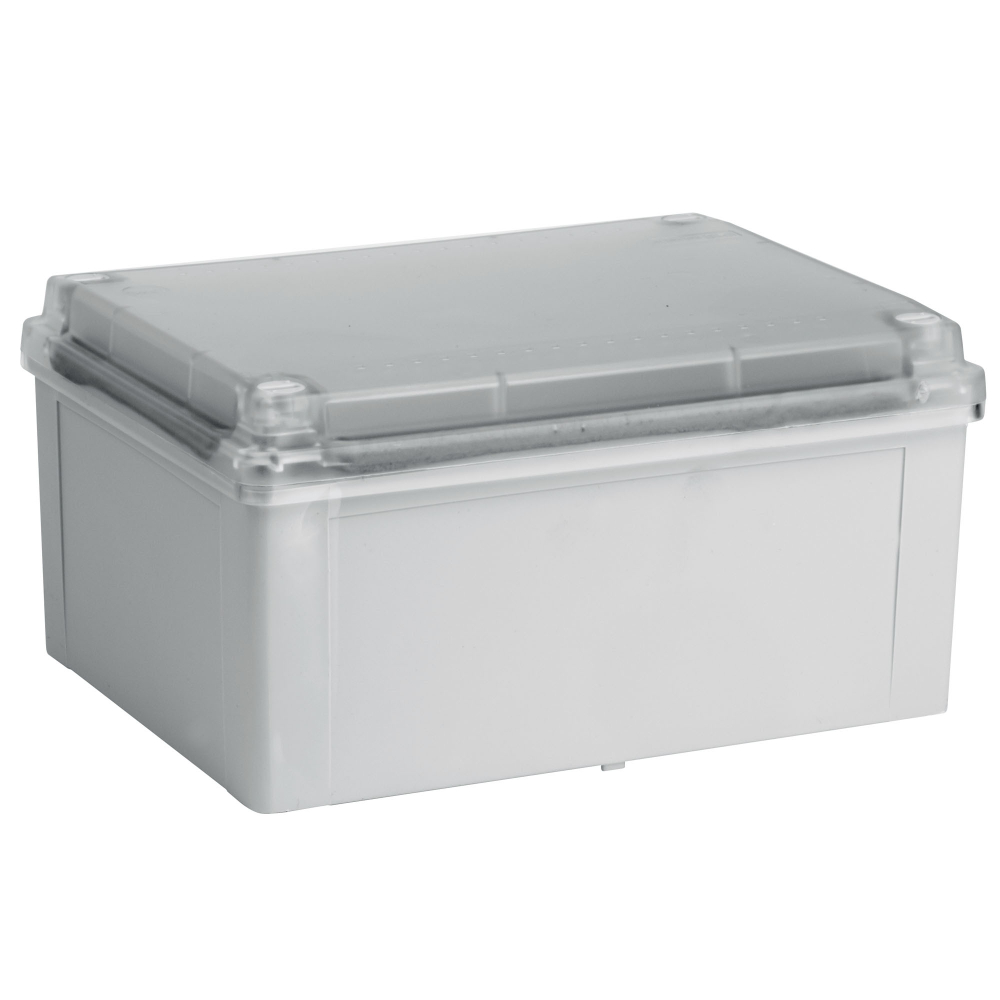 Коробка ответвит. с гладкими стенками и матовой  крышкой, IP56,240х190х90мм