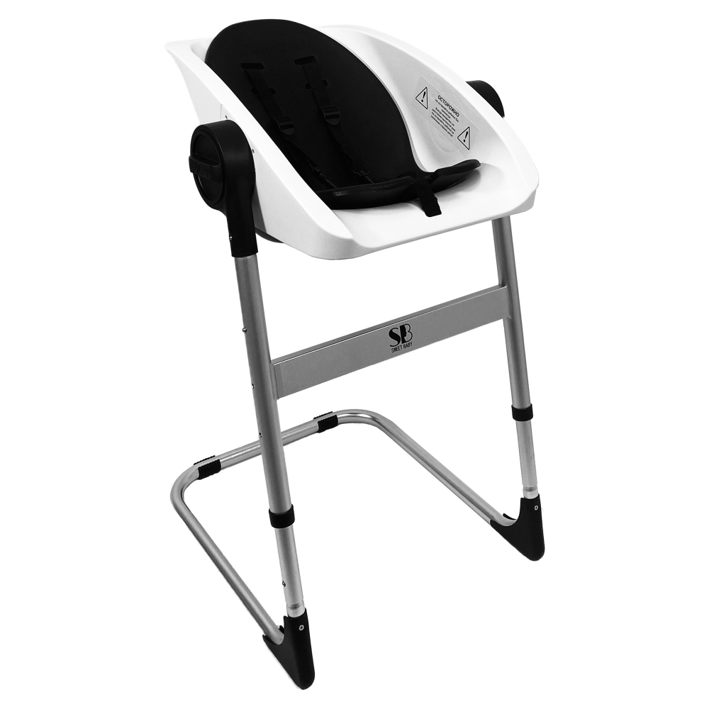 Ванночка - стульчик для купания Sweet Baby 2в1+ Charli Chair White