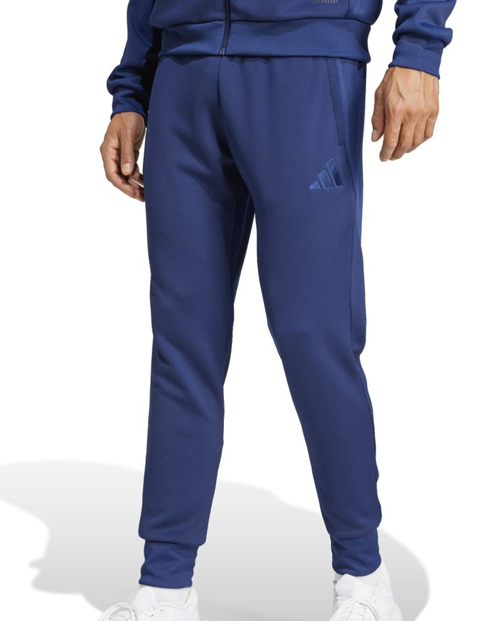 Мужские теннисные брюки Adidas Tiro 25 - navy blue