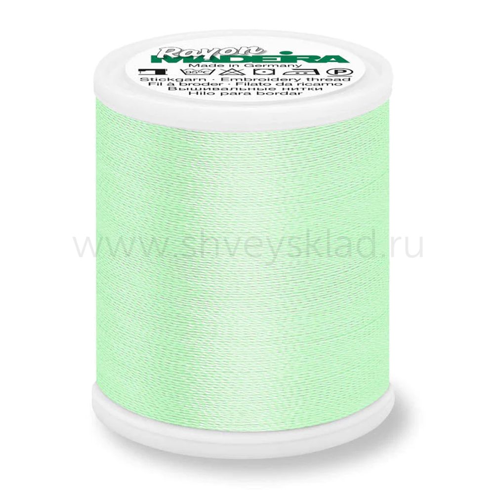 Нитки вышивальные вискоза Madeira Rayon №40, 1000 м, цв. 1100, 9841, 5 катушек