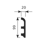 Плинтус PX014