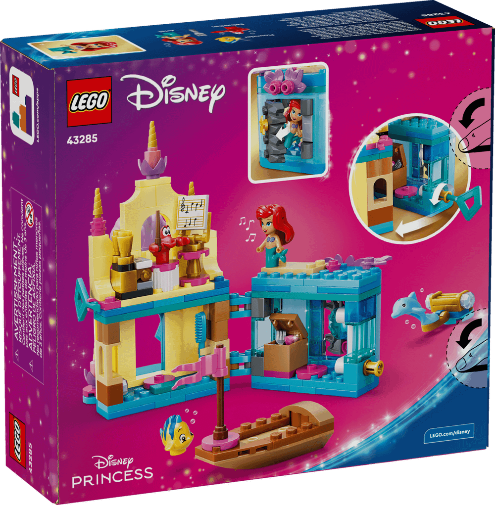 Конструктор LEGO Disney 43285 Ariel's Magical Mini Palace