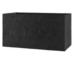 Кашпо BALCONY BLACK MAX 40 х 20 х 20