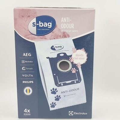 Electrolux Мешок для пылесосов Electrolux S-bag Anti-Odour E203S Bag, 4 шт. (из Финляндии)