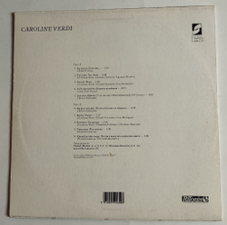 Винтажная виниловая пластинка LP Caroline Verdi Каролин Верди (СССР 1991)