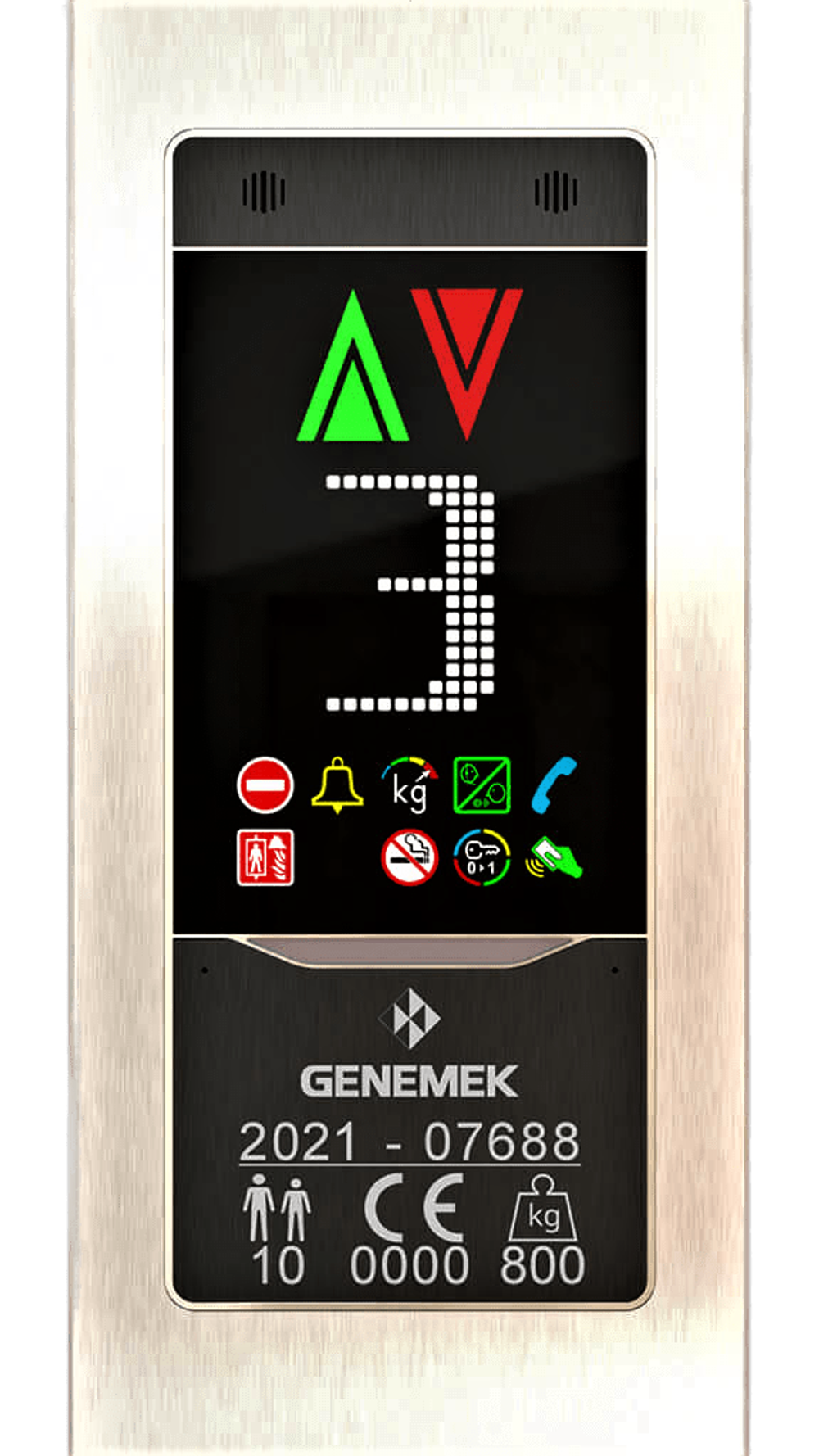 Панель  приказа AVOX  MEGA7  7335.M7VD GENEMEK.