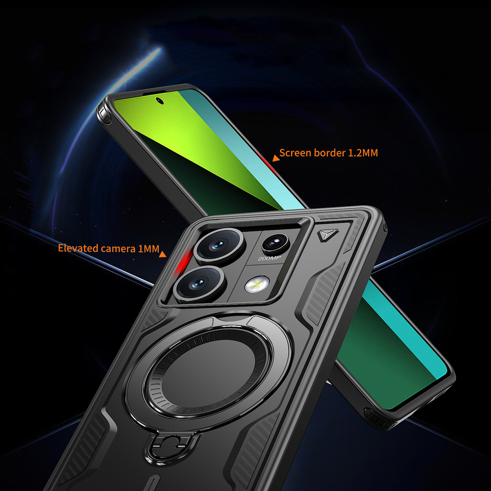 Чехол Magneto Case с кольцом для Poco X6