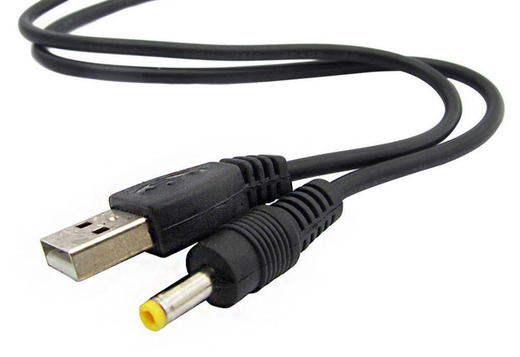 Шнур питания USB штА--4.0мм*1,7мм 1-метр
