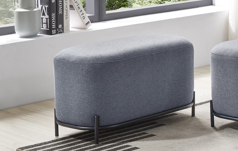 Пуф SOFA 03-4080 серый HE512-11