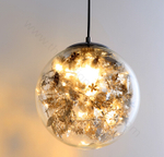 Pendant design lamp Tangle Globe by Artecnica (Silver)