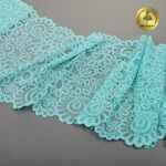 Кружево бельевое эластичное 205 мм / 3 метра, TBY.YSTL00839, цв.L422 тиффани, Kruzhevo