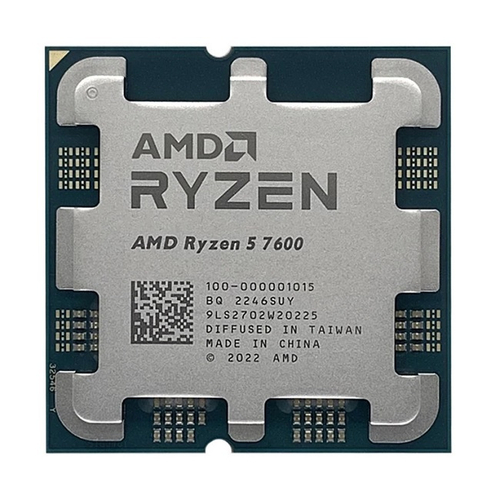 Процессор AMD Ryzen 5 7600 Raphael, AM5, 3800Mhz, L3 32Mb, OEM (100-000001015)