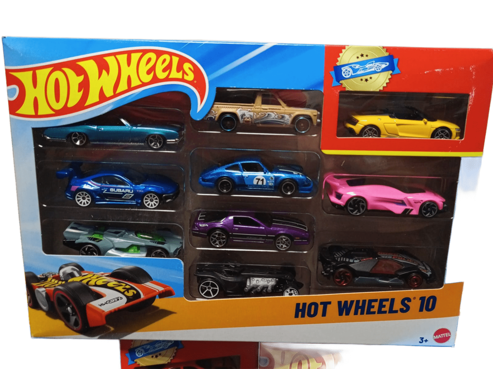 Набор машинок Хот Вилс 54886 10 машинок в наборе 1:64 | Hot Wheels 10 Car Pack | коллекционный из 10 автомобилей 1:64 3+