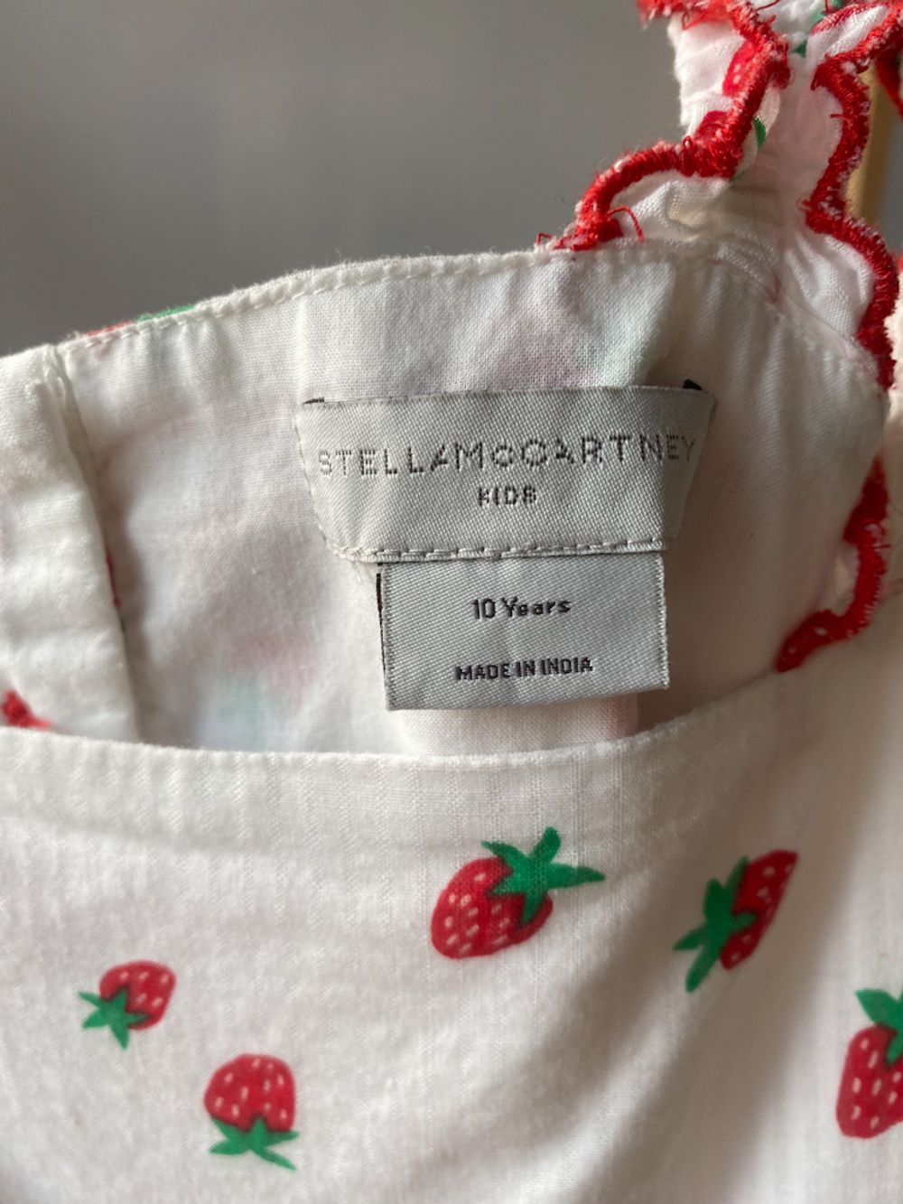 Хлопковый топ Stella Mccartney, 140