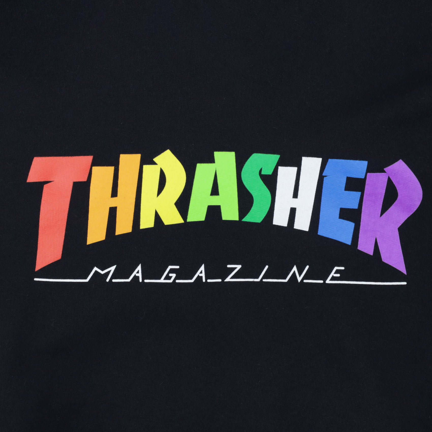 Худи Thrasher Rainbow Mag Hood (black) артикул: - купить в магазине Дайс