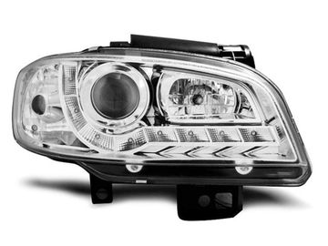 Передние фары Seat Cordoba 1/Ibiza 2 daylight chrome