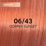 Wella Shinefinity 06/43 Гель-крем краска Багряный Рассвет